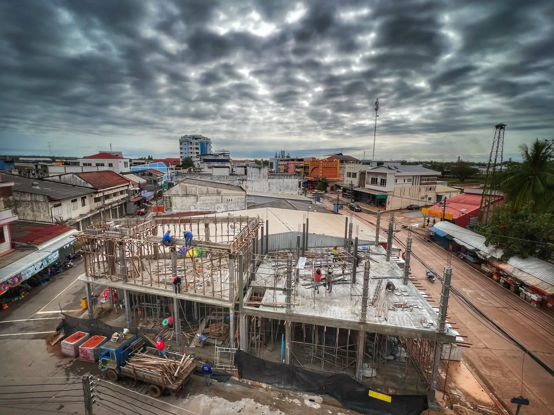 Commercial building under construction Welgo Builders Ltd Manchester